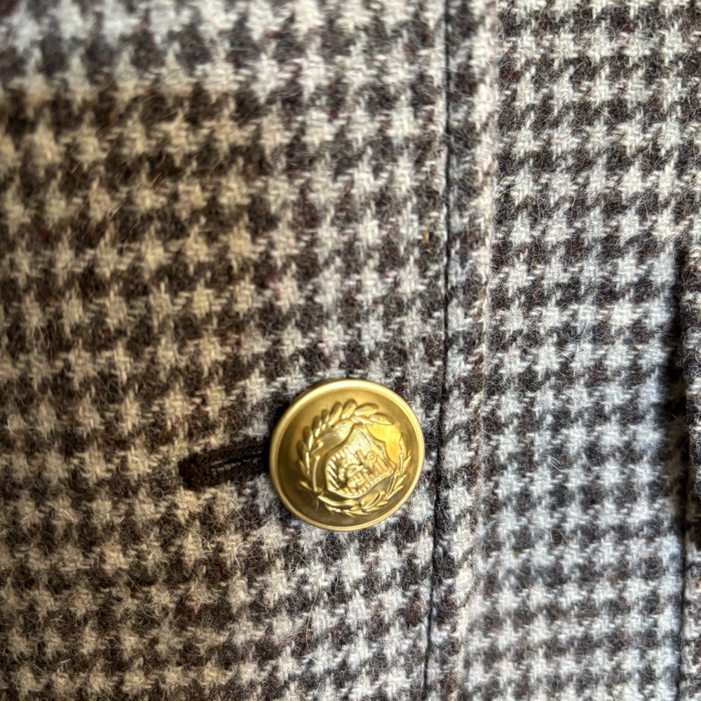J. Crew Rhodes Puppytooth Blazer 100% Wool - Picture 9 of 15